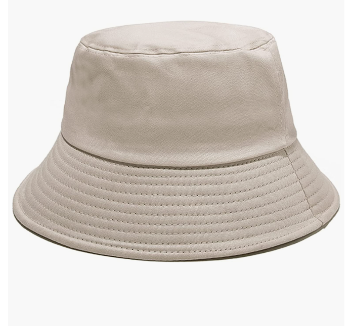 2023 Womens Bucket Hat Hat for Girl Beige 1006